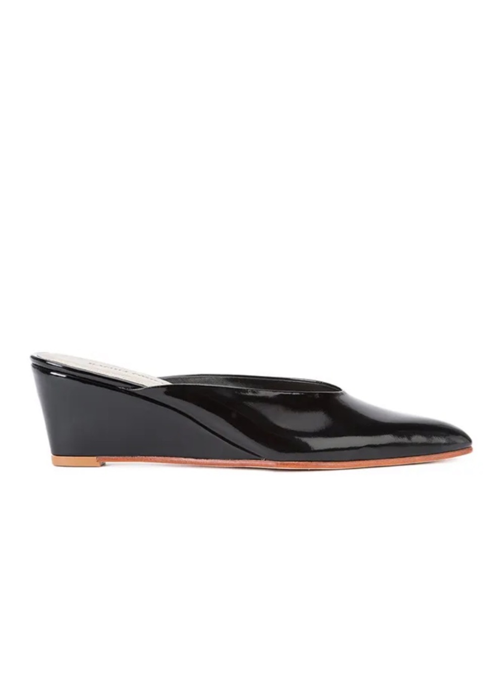 Rachel Comey Black Wedged Mules in Size 6